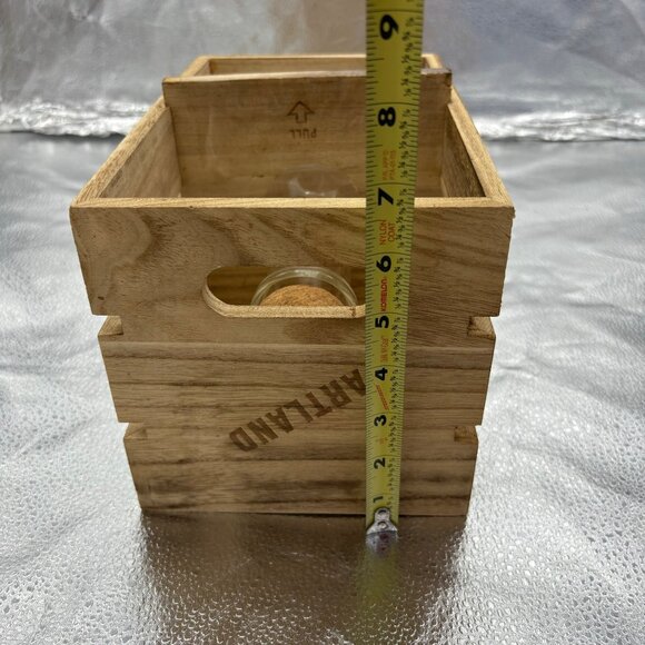 Wine Bar Decanter With Cork Stopper 750ml Premium Glass For Red Wines By Artland - Picture 15 of 16